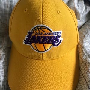 Adidas Los Angeles Lakers Velcro Baseball Cap OS